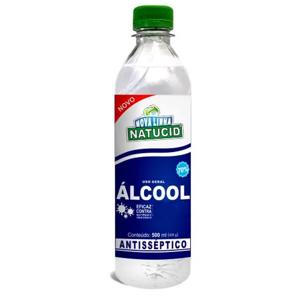 Álcool Líquido 70% 500ML Natucid