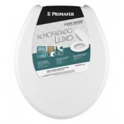 Assento Sanitário Almofadado Premium Branco Atlas