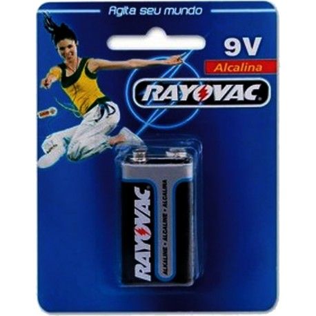 Bateria Alcalina 9V Rayovac