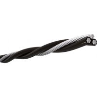 Cabo Multiplex Alumínio XLPE 2x1x16.0MM Imp Metro Corfio