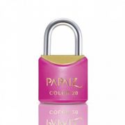 Cadeado CR20 SM Rosa Serie Color Papaiz