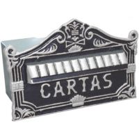 Caixa de Correio Grade Japonesa 067 30CM Prata Claufer
