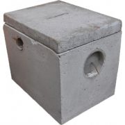 Caixa de Gordura 30X30CM C/ Tampa Concreto