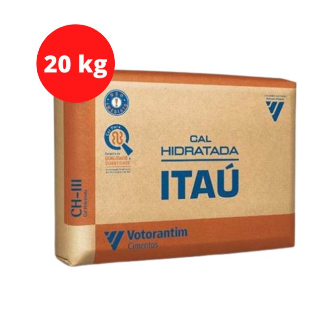 Cal Hidratada CH-III 20Kg Itaú