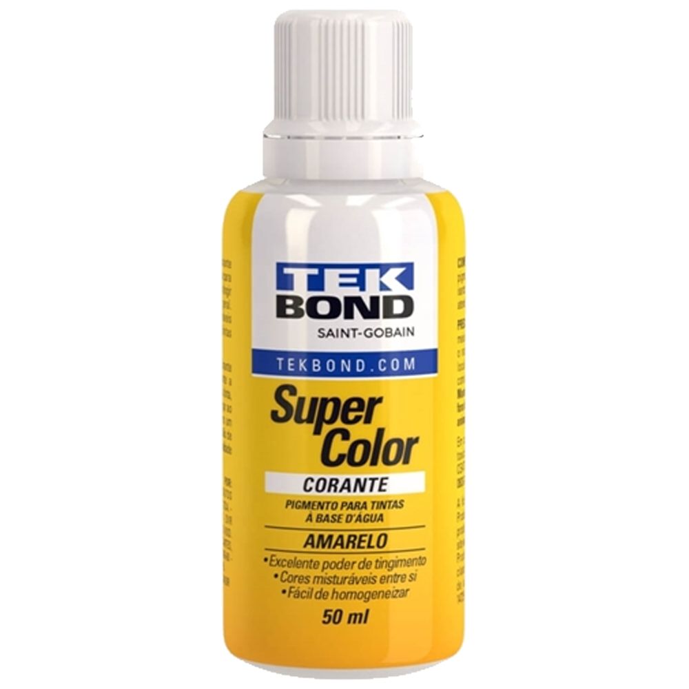 Tinta Corante Tinta Xadrez Tinta Amarelo 50ml Tubo