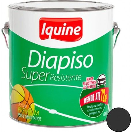 Diapiso Super Resistente 3.6L Cinza Escuro Iquine