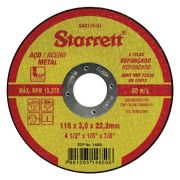 Disco Abrasivo de Corte Exact 115x3.0x22.2mm Starrett