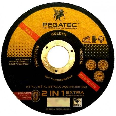 Disco Corte Inox 180X1.6X22.2MM Pegatec