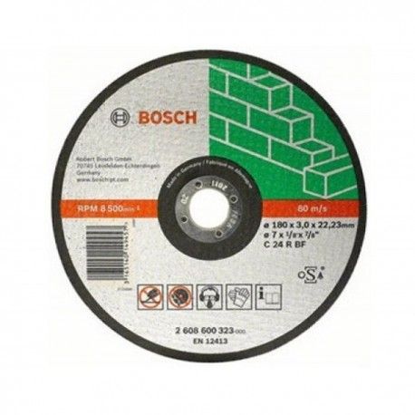Disco de Corte Expert Pedra 7" 180X3.0x22.23MM G24 Bosch
