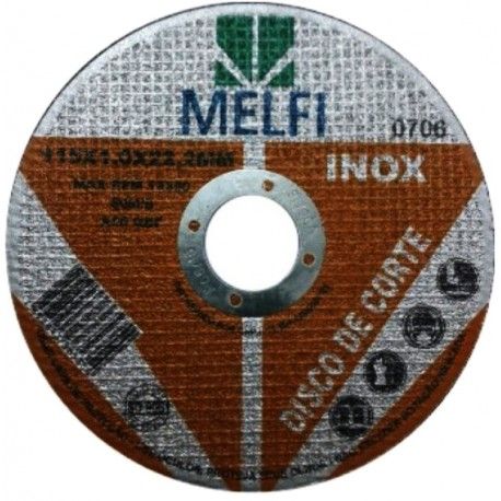 Disco de Corte Inox 4.1/2x1.0MM Melfi