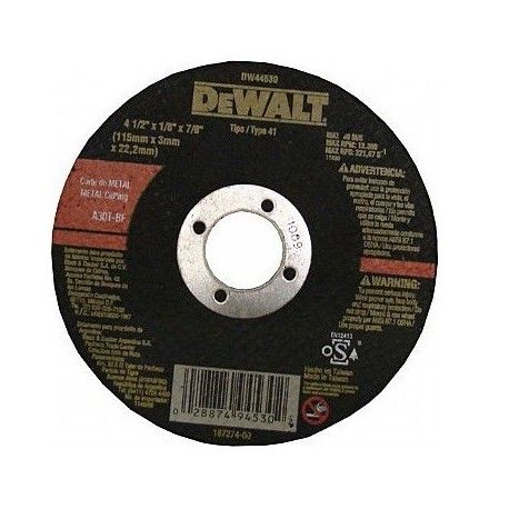 Disco de Corte Metal 115X3.0 A30TBF Dewalt