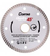 Disco Diamantado Chanfro 200x25.4mm Cortag