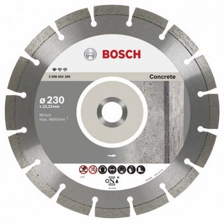 Disco Diamantado Profissional Concrete 230X22.23MM Bosch