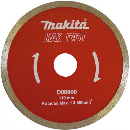 Disco Diamantado Mak-Fast Liso 110MM Makita