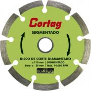 Disco Diamantado Segmentado Concreto 110X20MM Cortag