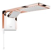 Ducha/Chuveiro Acqua Duo 127V/7800W Branco/Rosé Gold Lorenzetti