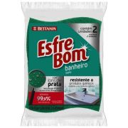 Esponja P/ Banheiro C/ Abrasivo Esfrebom Bettanin