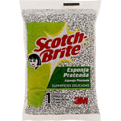 Esponja Prateada Scotch-Brite