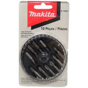 Estojo Plástico 10 Bits Makita