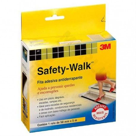 Fita Antiderrapante Safety Walk PVC 50MMX5M 3M
