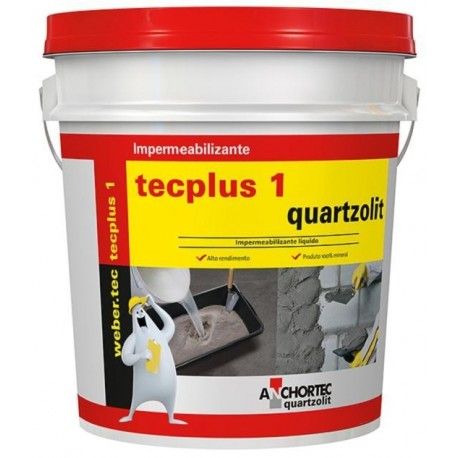 Impermeabilizante Tecplus 1 3.6L Galão Anchortec/Quartzolit