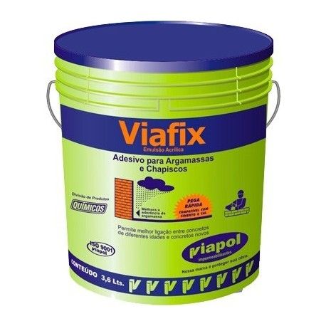 Impermeabilizante Viafix Galão 3.6L Viapol