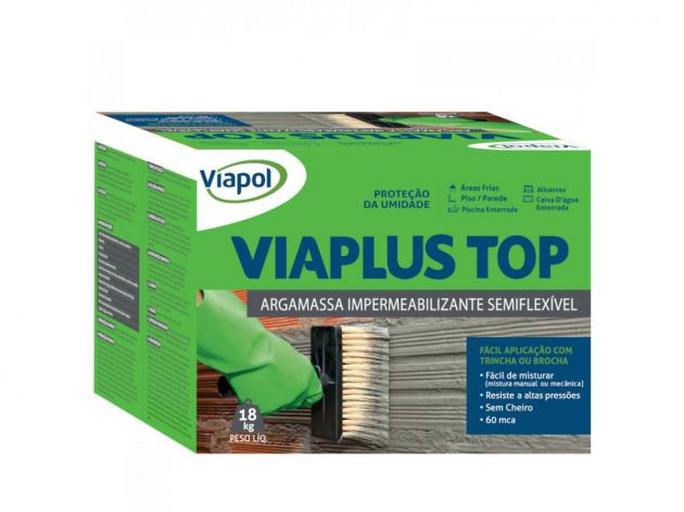 Impermeabilizante Viaplus Top Caixa 18KG Viapol