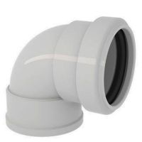 Joelho Esgoto 90X40MM C/ Anel Tigre