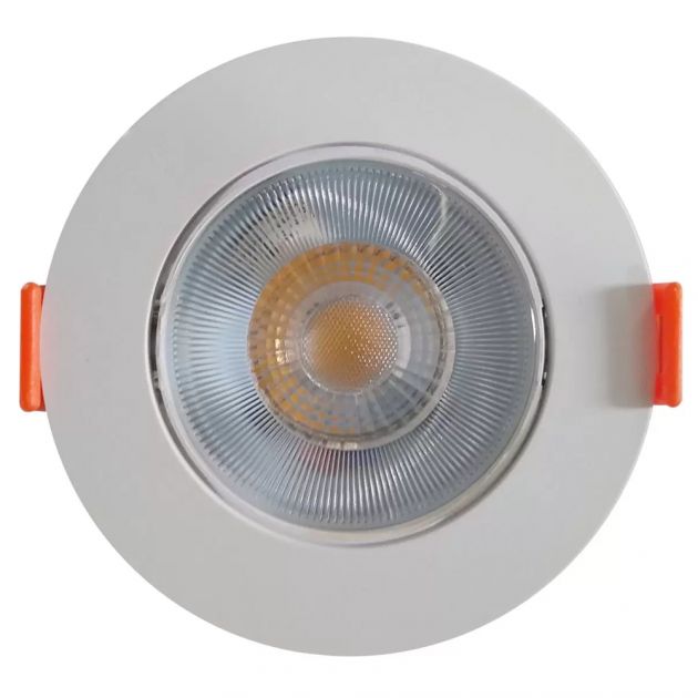 Luminária LED Ecospot MR16 5W 3000K Redonda Elgin
