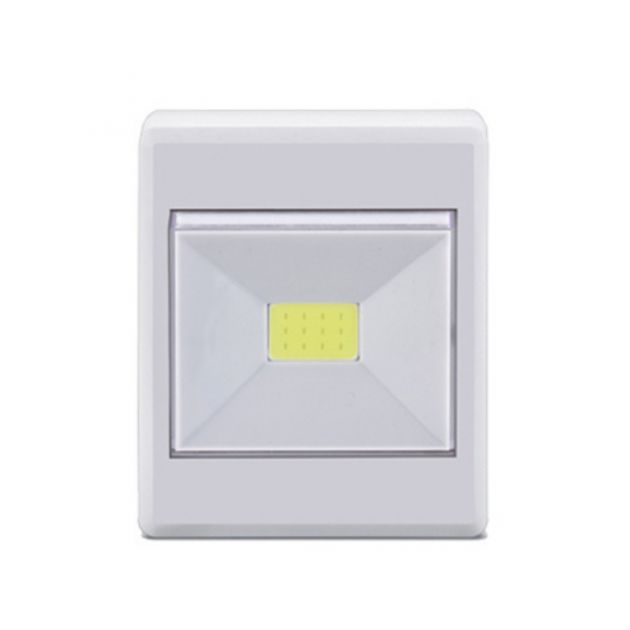 Luminária Mini Led Botão 3w 6500k Cob Branca Elgin