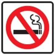 Placa Poliestireno 5x25CM Proibido Fumar Sinalize