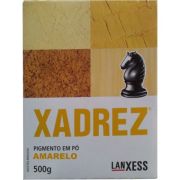 Pó Xadrez Amarelo 500g é na Moradia Casa e Construção