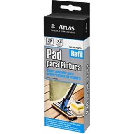 Refil Pad P/ Pinturas 7.5x20CM Atlas