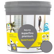 Rejunte Superfino Premium Cinza Ártico 2KG Quartzolit