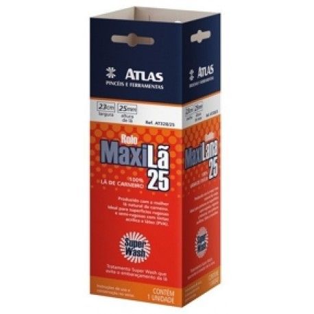 Rolo Maxi Lã 23CM Atlas