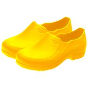 Sapato Eva Full Grip S/ Bico Clean Amarela 35 Marluvas
