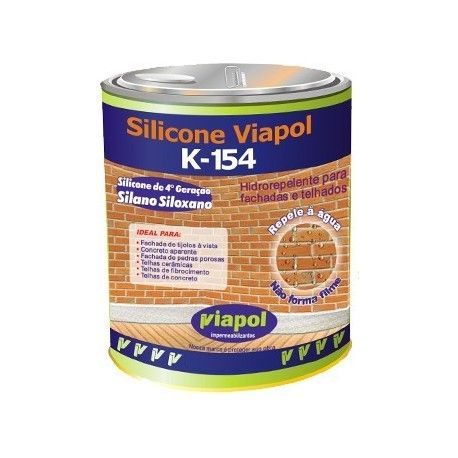 Silicone K-154 Galão 3.6L Viapol