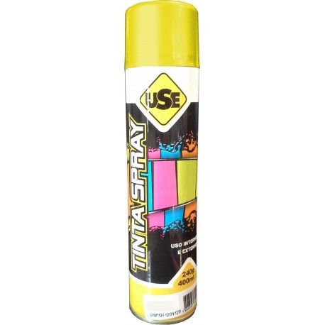 Spray 400ML Amarelo Luminoso Use