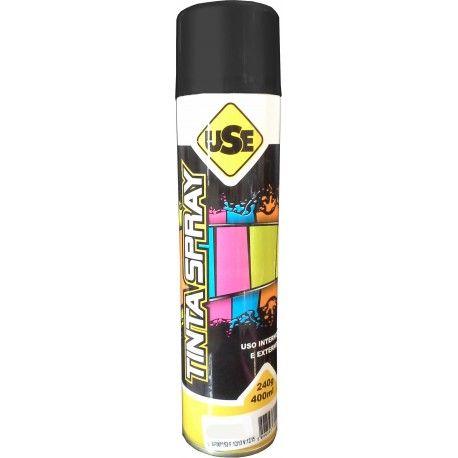 Spray 400ML Preto Fosco Use