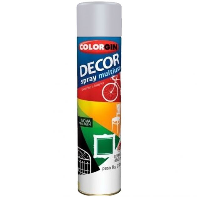 Spray Cinza 360ML Colorgin