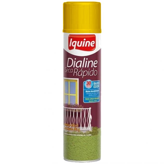 Spray Dialine 400ML Amarelo Iquine