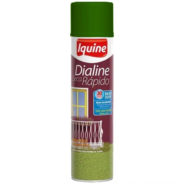 Spray Dialine 400ML Verde Folha Iquine