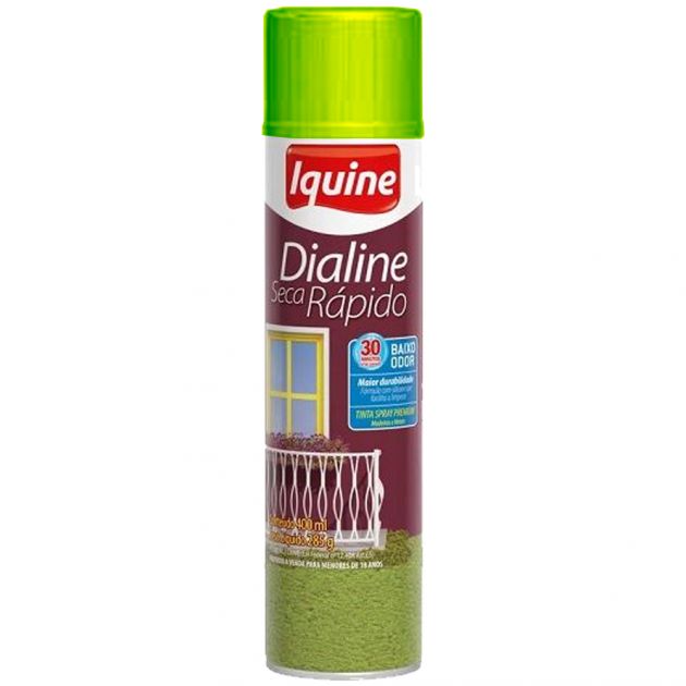 Spray Dialine 400ML Verde Limão Iquine