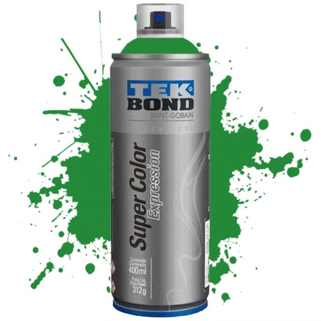Spray Expression 400ML Verde Campo Tekbond