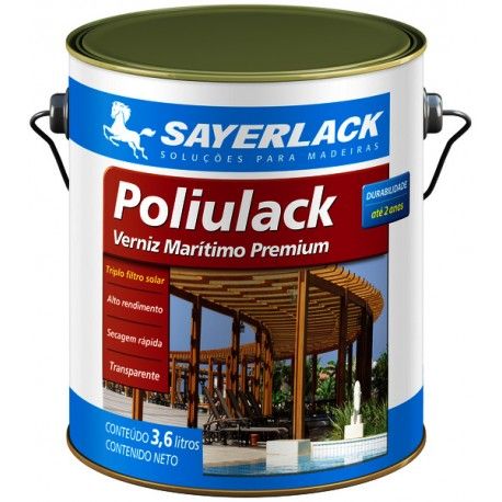 Verniz Poliulack Acetinado 3.6L Sayerlack